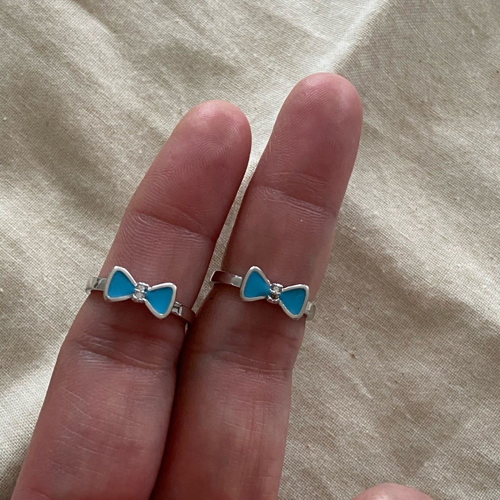 925 Sterling Toe silver rings!